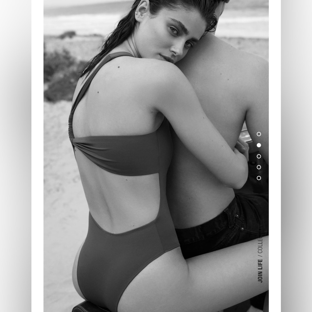 Zara asymmetric swimsuit - Picture 2 of 6